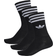 adidas Originals Solid Crew Socks 3-pack - Black/White
