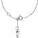 Michael Kors Love Heart Bracelet - Silver/Transparent