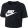 Nike Women's Sportswear Essential Cropped T-shirt - Black/White