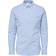 Selected Organic Cotton Oxford Shirt - Blue/Light Blue
