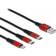 USB A-Lightning/2USB C 2.0 0.3m