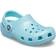 Crocs Kid's Classic Glitter Clog - Ice Blue