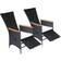 vidaXL 47683 2-pack Garden Dining Chair