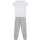 Calvin Klein Girl's Pyjama Set - White/Grey Heather (G80G800084926)