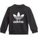 adidas Infant Crew Sweatshirt Set - Black/White (ED7679)