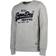 Superdry Vintage Logo Crew Neck Chenille Sweatshirt - Heather Gray