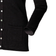 Henbury V-Neck Button Pocket Cardigan - Black