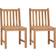 vidaXL 3062931 2-pack Garden Dining Chair