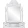 vidaXL Vanity Makeup White Sminkebord 12.5x60cm