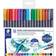 Staedtler Double Ended Watercolour Brush Pen 18-pack