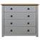 vidaXL 282659 Gray and Wood Sideboard 80x73cm