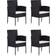vidaXL 3067832 Patio Dining Set, 1 Table incl. 4 Chairs