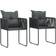 vidaXL 3060106 Patio Dining Set, 1 Table incl. 2 Chairs