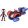 Hasbro Marvel Spidey & His Amazing Friends Change 'N Go Techno Racer & 4 Miles Morales: Spider-Man