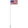 vidaXL US Flag and Pole 13.1ft