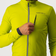 Castelli Go Cycling Jacket Men - Chartreuse/Dark Gray