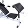 vidaXL Weight Bench with Weight Stand Barbell and Dumbbell Set 120kg