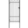 vidaXL Fence Gate Single Door with Arched Top 39.4x98.4"