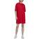 adidas Women's Adicolor Classics Big Trefoil Tee Dress - Vivid Red