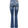 Only Blush Life Mi Flared Bootcut Jeans - Blue/Medium Blue Denim