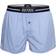 HUGO BOSS Cotton Poplin Pyjama Shorts 2-pack - Light Blue
