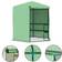 vidaXL Greenhouse with Shelves 227x223cm Stainless Steel