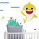 RoomMates Baby Shark Peel & Stick Giant Wall Decals