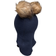 Mikk-Line Wool Hat w Pom Pom - Blue Nights (50036)