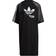 adidas Women's Originals Adicolor Split Trefoil Tee Dress - Black