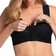 Miss Mary Cotton Ease Front-Closure Bra - Black