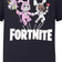 Fortnite Kids Bunny Trouble Short Sleeve T-shirt - Navy