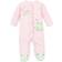 Little Me Frog Friends Footed One-Piece - Pink (L657311)