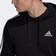 adidas Men's Essentials Logo Hoodie Black/White 2XL