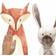 RoomMates Watercolor Woodland Critters Peel and Stick Wall Decals