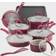 Rachael Ray Create Delicious Cookware Set with lid 13 Parts