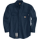 Carhartt Flame-Resistant Classic Twill Shirt - Dark Navy