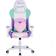 Techni Sport TS42 Kawaii Colors Gaming Chair - White/Purple