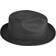 Bailey Tate Braided Fedora Bucket Hat - Black