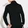 Lacoste Sport Stretch Zippered Collar Sweatshirt Men - Black