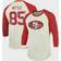 Majestic Threads San Francisco 49ers Vintage Raglan 3/4-Sleeve T-Shirt George Kittle 85. Sr