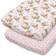The Peanutshell Baby Changing Pad Covers Butterfly/Floral 2-pack