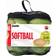 Franklin Official League Practice Softballs 4 Pack