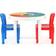 Humble Crew 2 In 1 Building Block Compatible Activity Table &Chairs Set