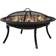Sunnydaze Portable Fire Pit Bowl with Carrying Case