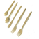 Vibhsa Gold Flatware Cutlery Set 20pcs