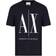Armani Icon Logo Cotton Graphic T-shirt - Navy