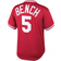Mitchell & Ness Johnny Bench Red Cincinnati Reds Cooperstown Collection Mesh Batting Practice Jersey