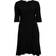 Kiyonna Whimsy Wrap Dress - Black