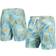 Wes & Willy UCLA Bruins Vintage Floral Swim Trunks - Light Blue