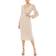 Mac Douglas Sequined Midi Dress - Nude